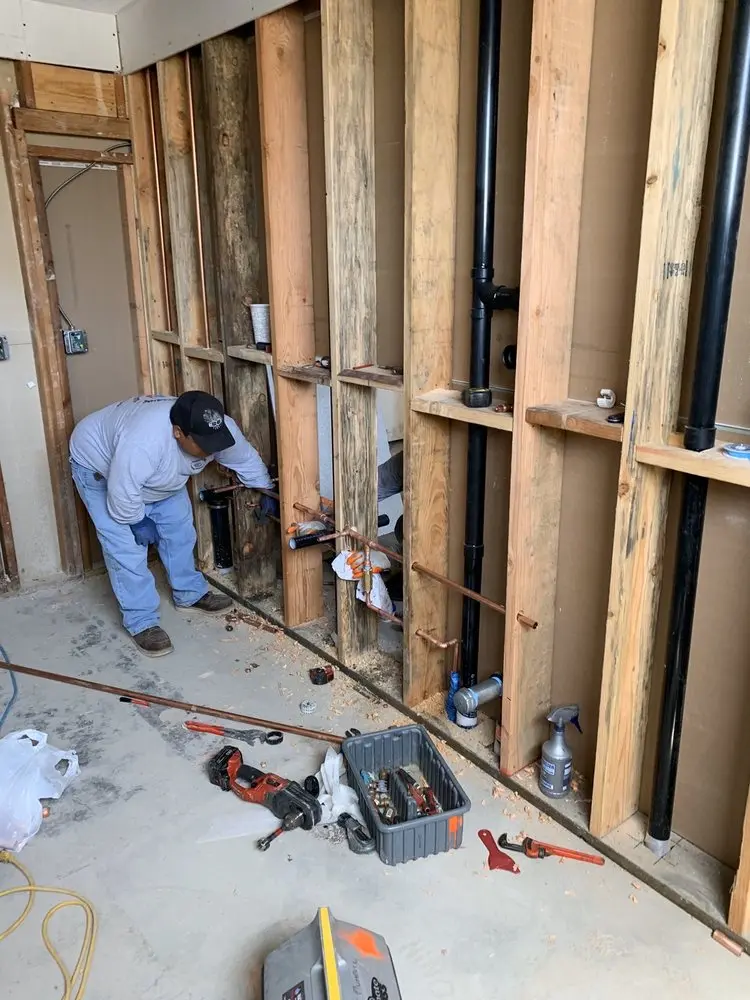 Commercial rough-in plumbing for Water Heater Replacement in Lake Wales